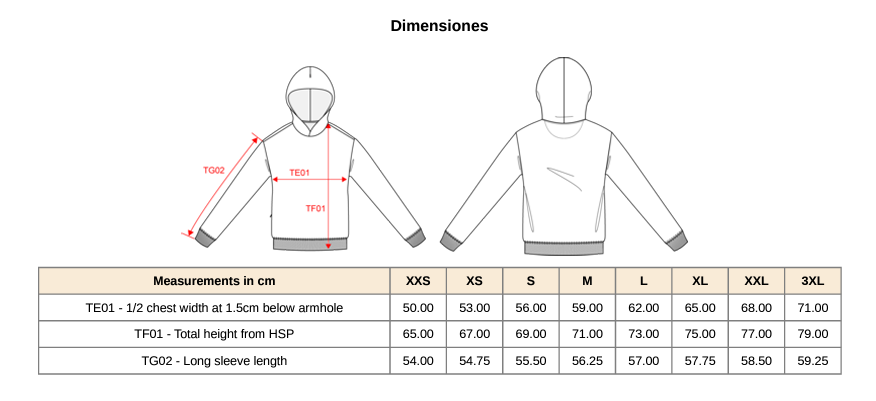 SUDADERA OVERSIZE SANTA ELENA (LIMITED EDITION)