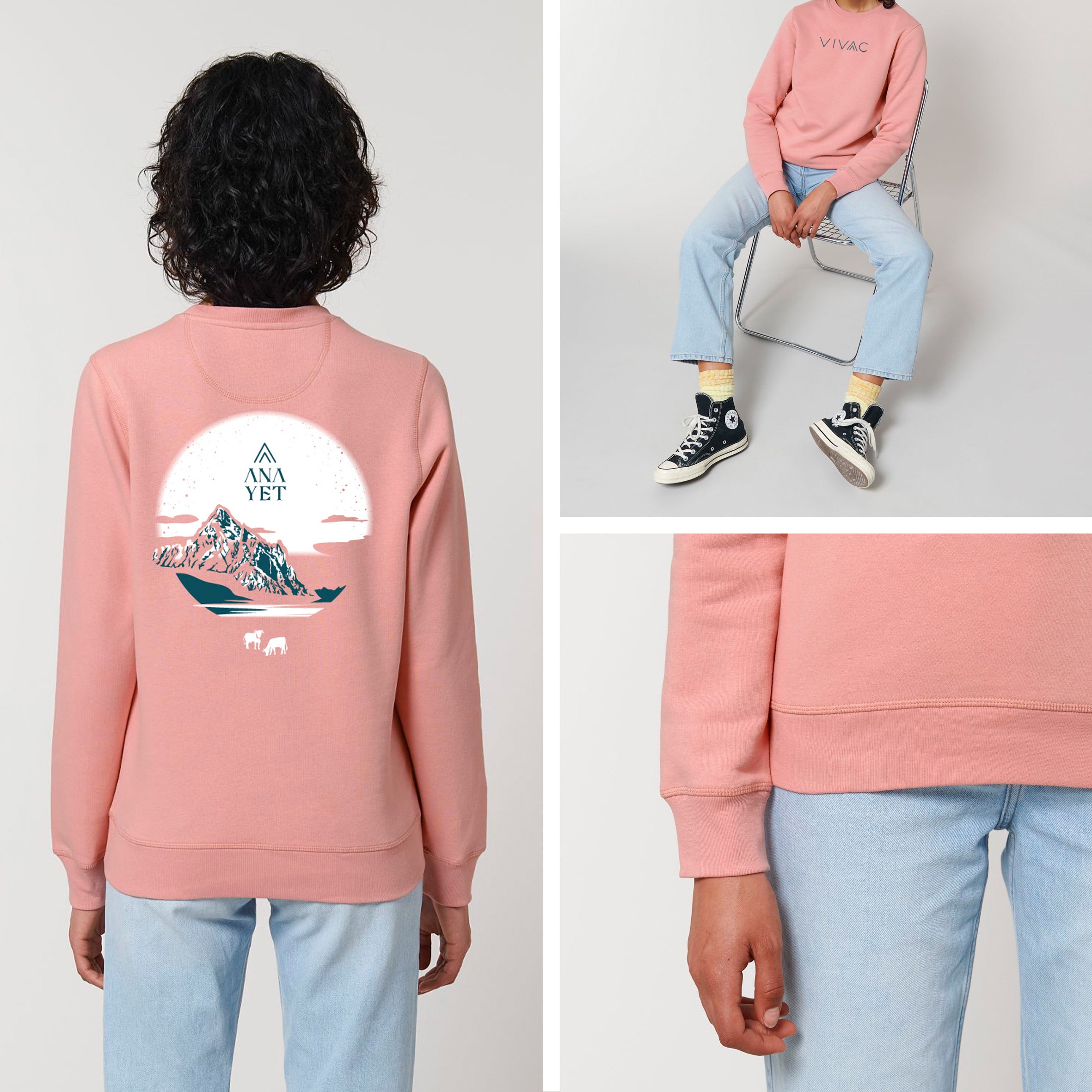 SUDADERA ANAYET UNISEX ADULT@S